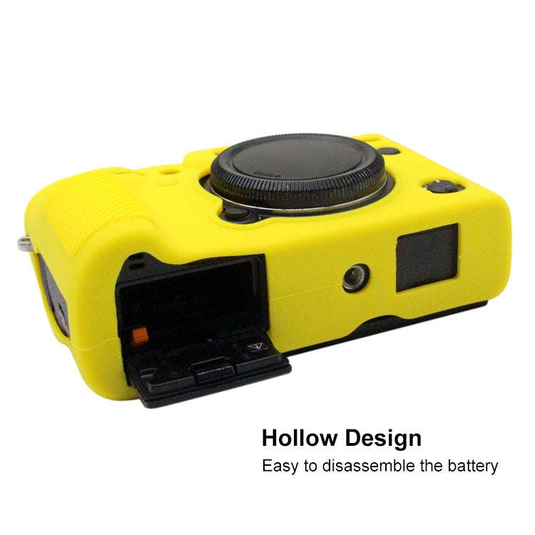 PULUZ Soft Silicone Protective Case for FUJIFILM XT3(Yellow)