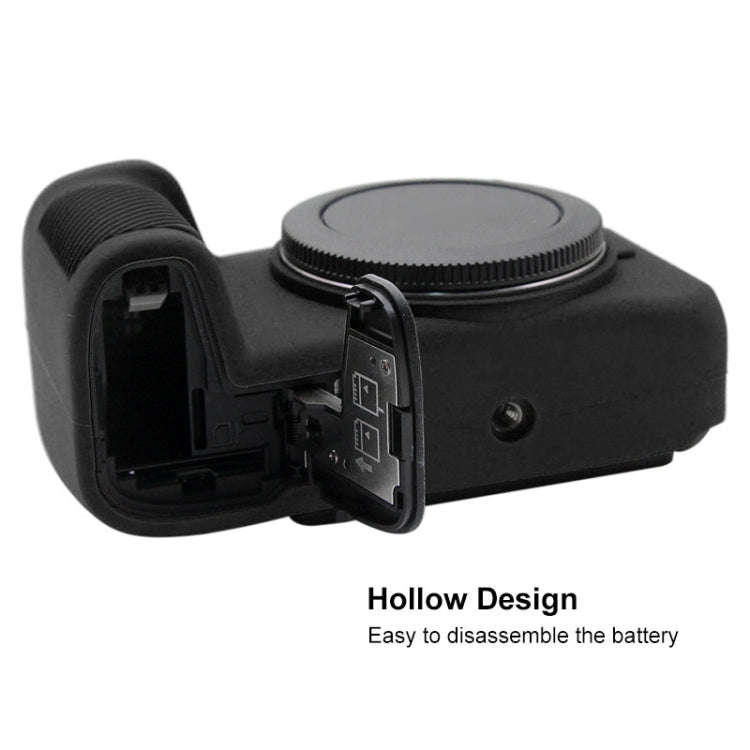 PULUZ Soft Silicone Protective Case for Canon EOS RP(Black)