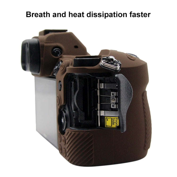PULUZ Soft Silicone Protective Case for Nikon Z6 / Z7(Coffee)
