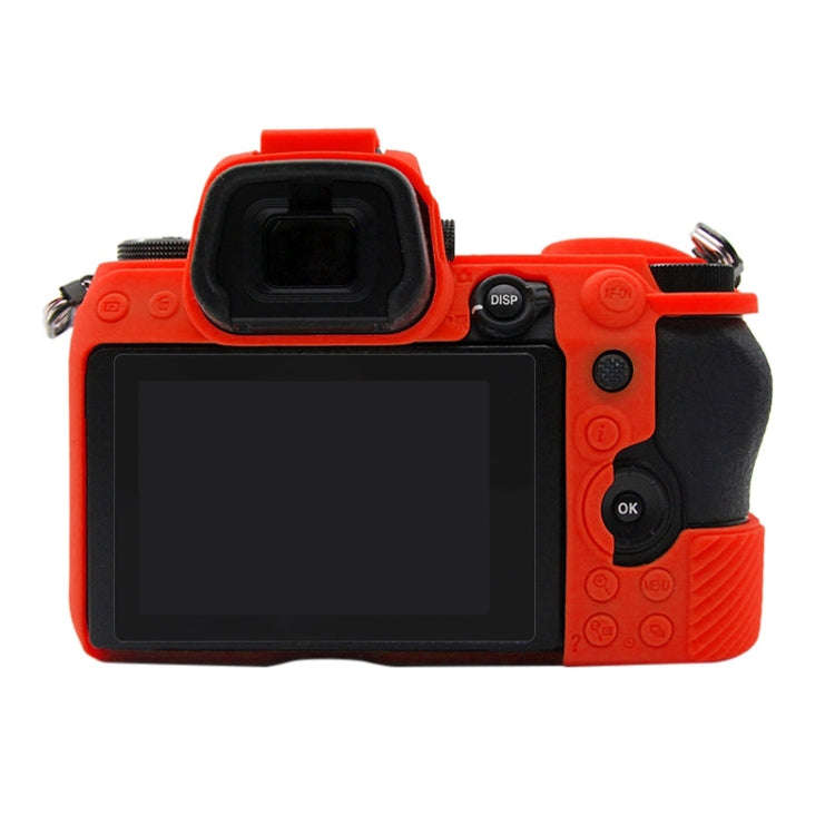 PULUZ Soft Silicone Protective Case for Nikon Z6 / Z7(Red)