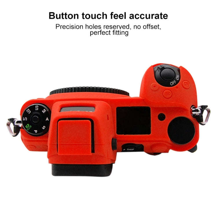 PULUZ Soft Silicone Protective Case for Nikon Z6 / Z7(Red)