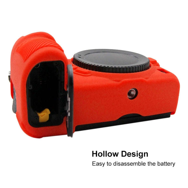 PULUZ Soft Silicone Protective Case for Nikon Z6 / Z7(Red)