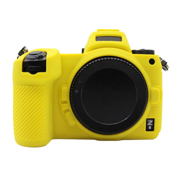 PULUZ Soft Silicone Protective Case for Nikon Z6 / Z7(Yellow)