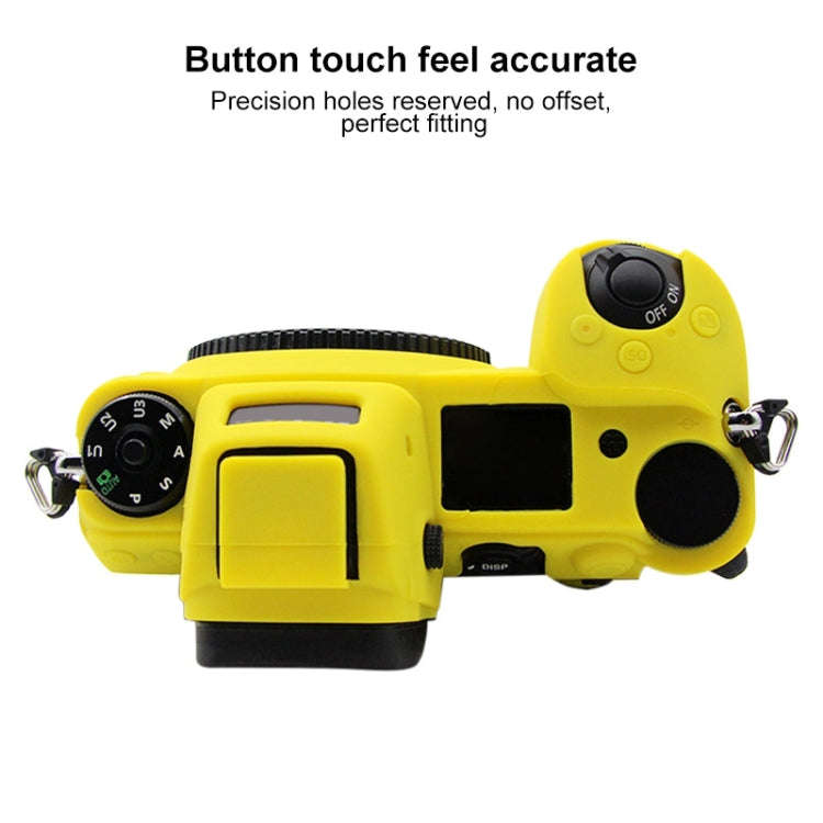 PULUZ Soft Silicone Protective Case for Nikon Z6 / Z7(Yellow)