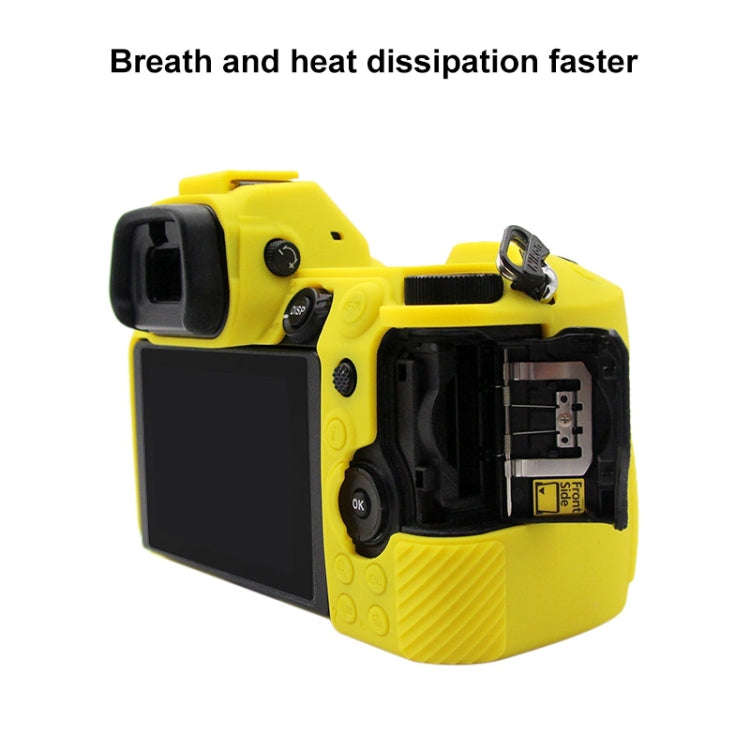 PULUZ Soft Silicone Protective Case for Nikon Z6 / Z7(Yellow)