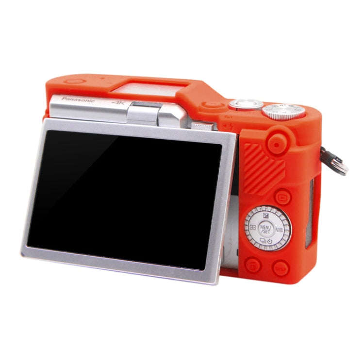 PULUZ Soft Silicone Protective Case for Panasonic Lumix GF10(Red)