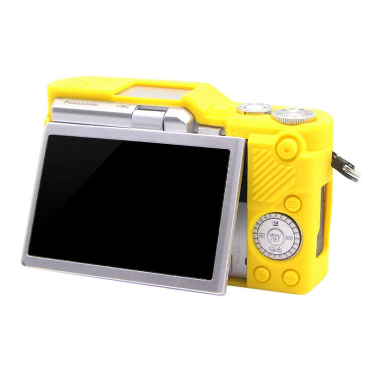 PULUZ Soft Silicone Protective Case for Panasonic Lumix GF10(Yellow)