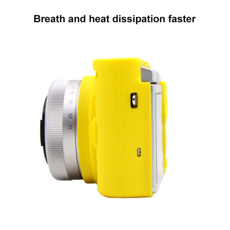 PULUZ Soft Silicone Protective Case for Panasonic Lumix GF10(Yellow)