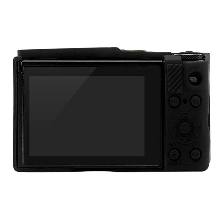 PULUZ Soft Silicone Protective Case for Panasonic Lumix  LX10(Black)