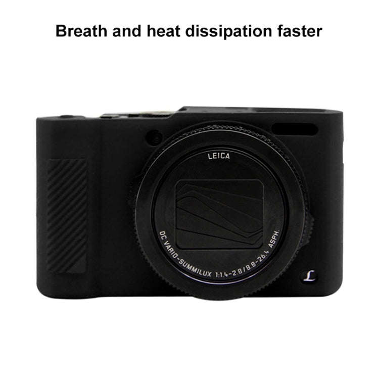 PULUZ Soft Silicone Protective Case for Panasonic Lumix  LX10(Black)