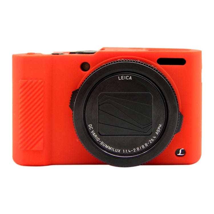PULUZ Soft Silicone Protective Case for Panasonic Lumix  LX10(Red)