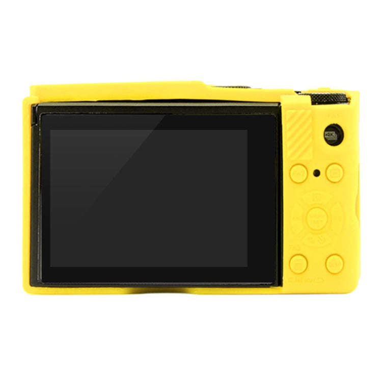 PULUZ Soft Silicone Protective Case for Panasonic Lumix  LX10(Yellow)