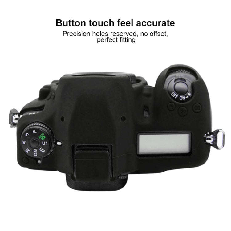 PULUZ Soft Silicone Protective Case for Nikon D780(Black)