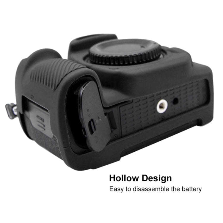 PULUZ Soft Silicone Protective Case for Nikon D780(Black)