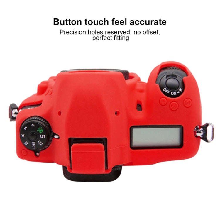 PULUZ Soft Silicone Protective Case for Nikon D780(Red)