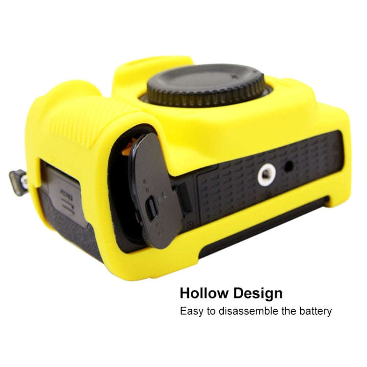 PULUZ Soft Silicone Protective Case for Nikon D780(Yellow)