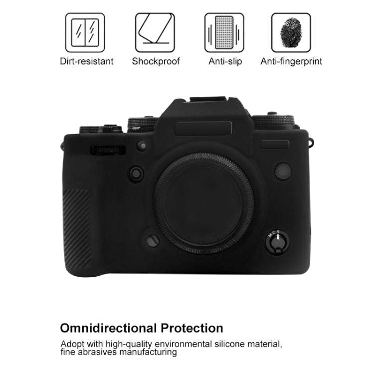 PULUZ Soft Silicone Protective Case for Fujifilm X-T4(Black)