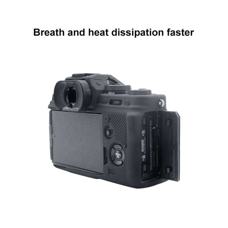 PULUZ Soft Silicone Protective Case for Fujifilm X-T4(Black)