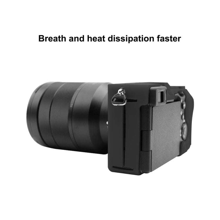 PULUZ Soft Silicone Protective Case for Sony A7C / ILCE-7C(Black)