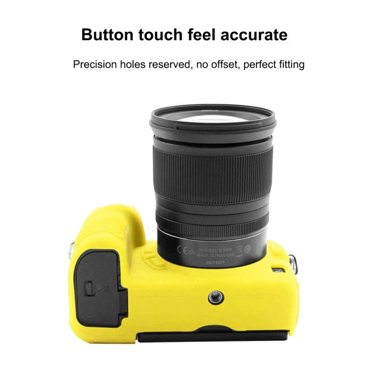 PULUZ Soft Silicone Protective Case for Nikon Z6 II(Yellow)