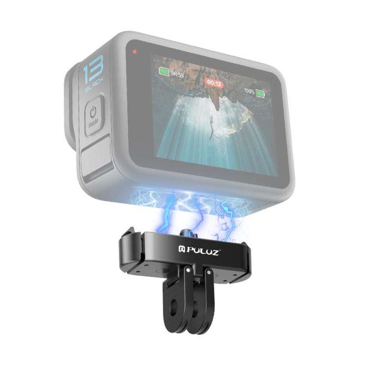 For GoPro HERO13 Black PULUZ Magnetic Quick Release Metal Base (Black)
