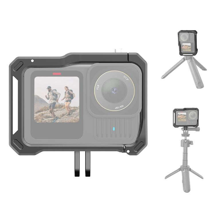 For GoPro HERO13 Black /12 Black /11 Black /10 Black /9 Black PULUZ Metal Camera Cage (Black)