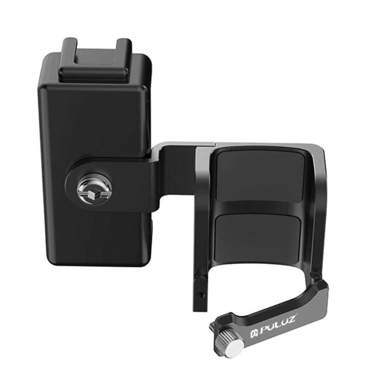 For DJI OSMO Pocket 3 PULUZ Protective Frame Expansion Phone Clamp Adapter Bracket (Black)