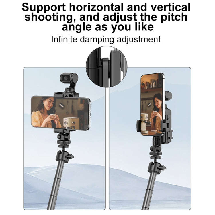 For DJI OSMO Pocket 3 PULUZ Protective Frame Expansion Phone Clamp, Compatible with Tripod Pole (...