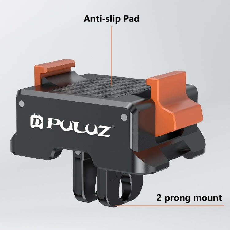 For DJI Osmo Pocket 3 PULUZ Quick Release Mount Adapter (Black)