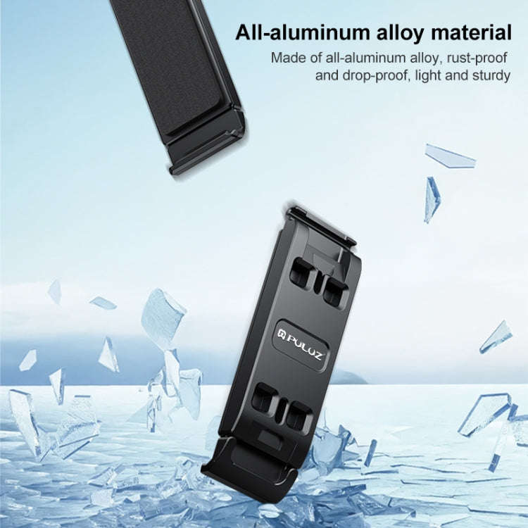 PULUZ ACE / AC Aluminum Alloy Vertical Shooting Magnetic Quick-release Battery Side Interface Cov...