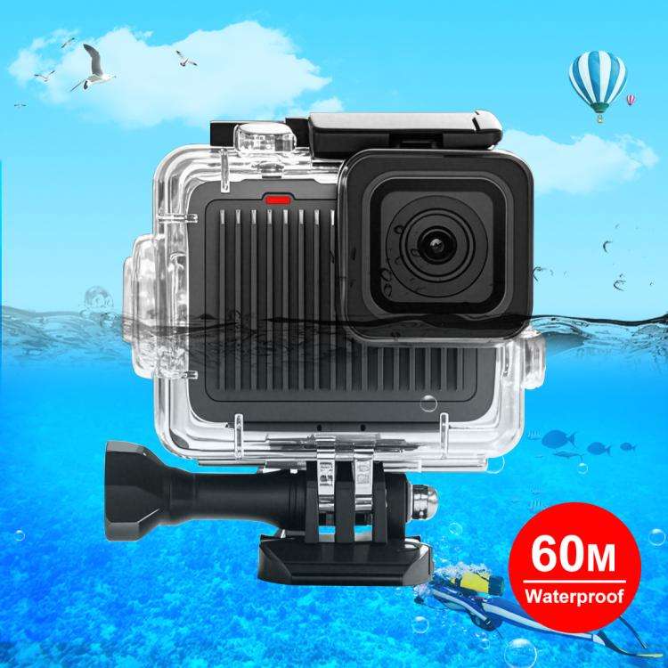 For GoPro HERO 4K 2024 PULUZ 60m / 196ft Waterproof Housing Protective Case with Buckle Basic Mou...