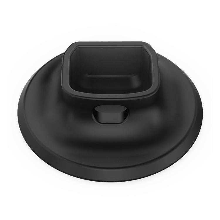 For DJI Osmo Pocket 3 PULUZ Adhesive Type Silicone Dock Desktop Base Bracket (Black)