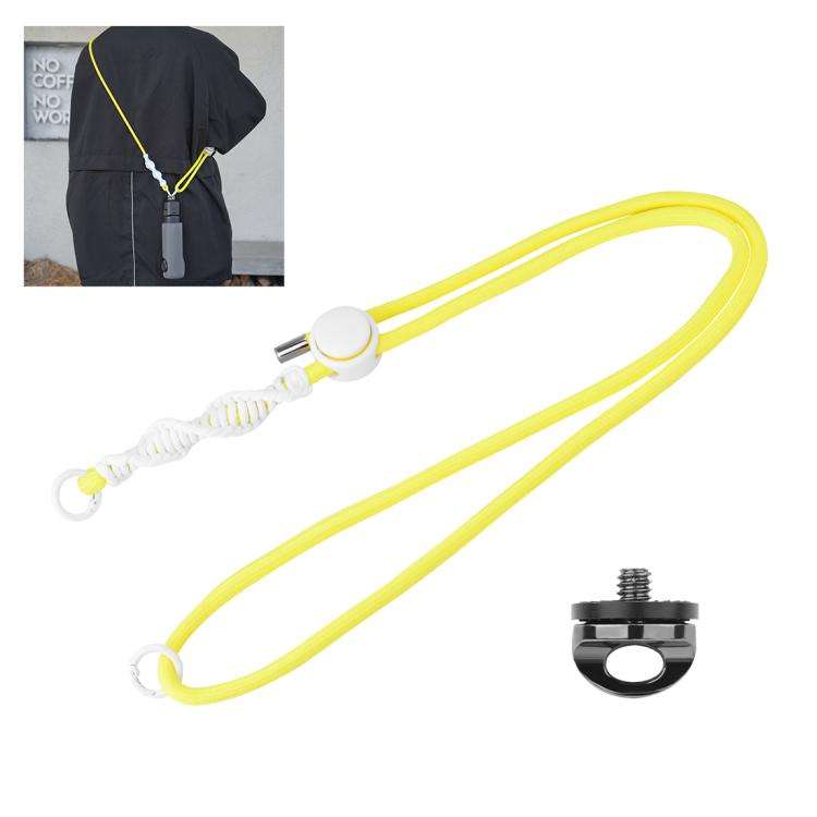 PULUZ Sports Camera Lanyard Long Adjustable Anti-lost Rope for DJI OSMO Pocket 3 / Insta360 X5 (Y...