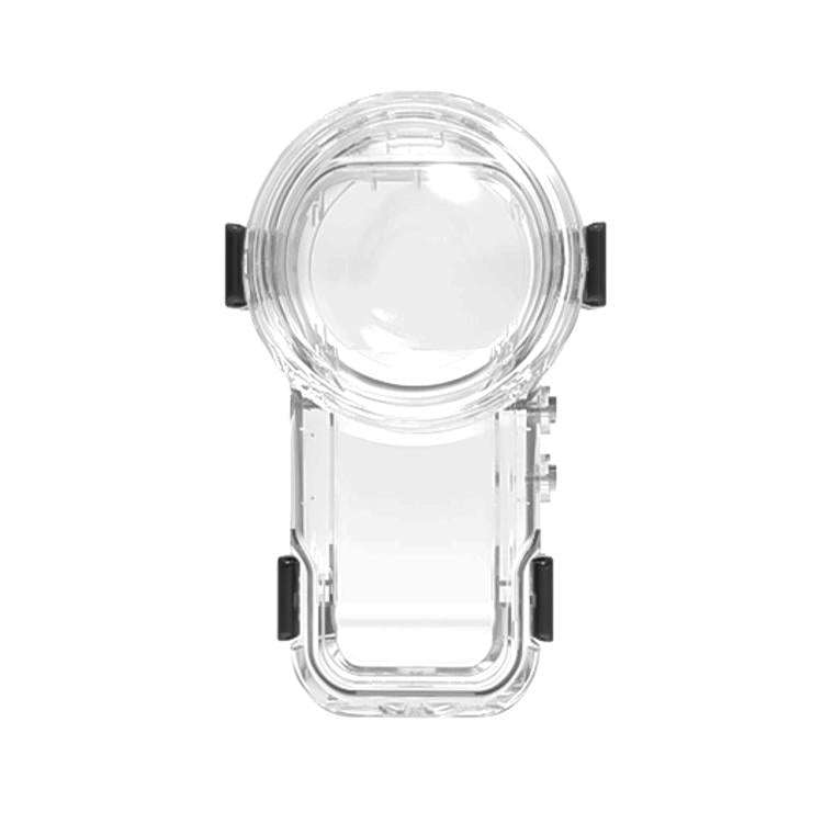 For Insta360 X5 PULUZ Quick Release 60m Waterproof Sealed Diving Case (Transparent)