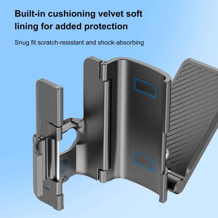 For DJI Osmo Pocket 3 PULUZ Folding Magnetic Mount Base Bracket (Black)