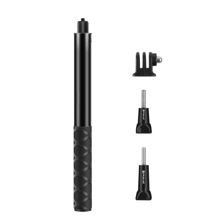 PULUZ 110cm Metal Selfie Stick Monopod with Invisible Adapter Base & Screw for Insta360 One RS / ...