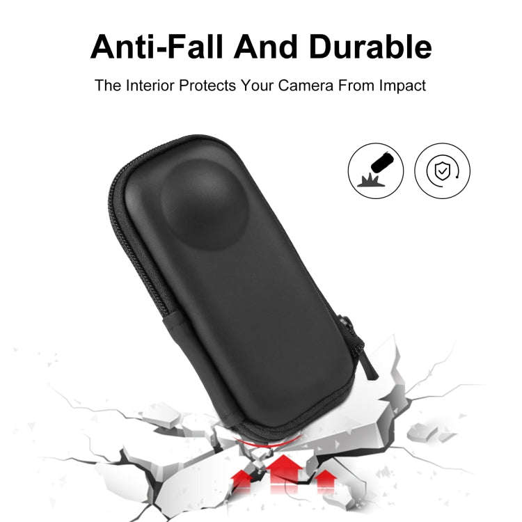 For Insta360 X3 / ONE X2 PULUZ Camera Portable Case Box Storage Bag(Black)