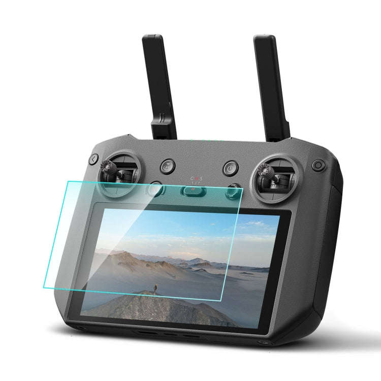 For DJI RC Pro PULUZ Remote Control Screen Tempered Glass Film (Transparent)
