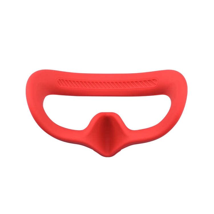 For DJI Avata Goggles 2 PULUZ Flying Eye Mask Silicone Protective Case(Red)
