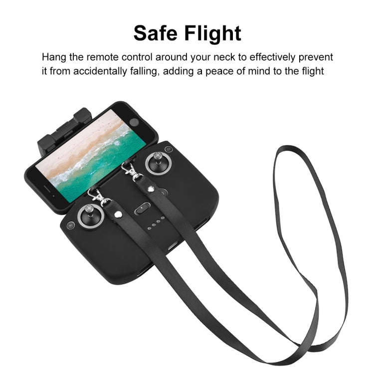 PULUZ Shockproof Anti-scratch Silicone Case with Neck Strap For DJI Neo / Mini 3 / 3 Pro / Mavic ...