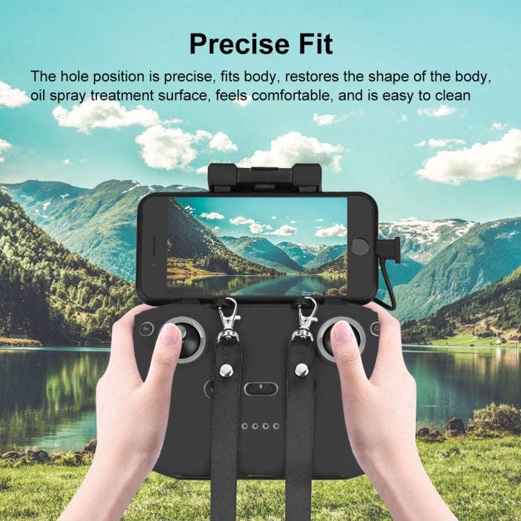 PULUZ Shockproof Anti-scratch Silicone Case with Neck Strap For DJI Neo / Mini 3 / 3 Pro / Mavic ...