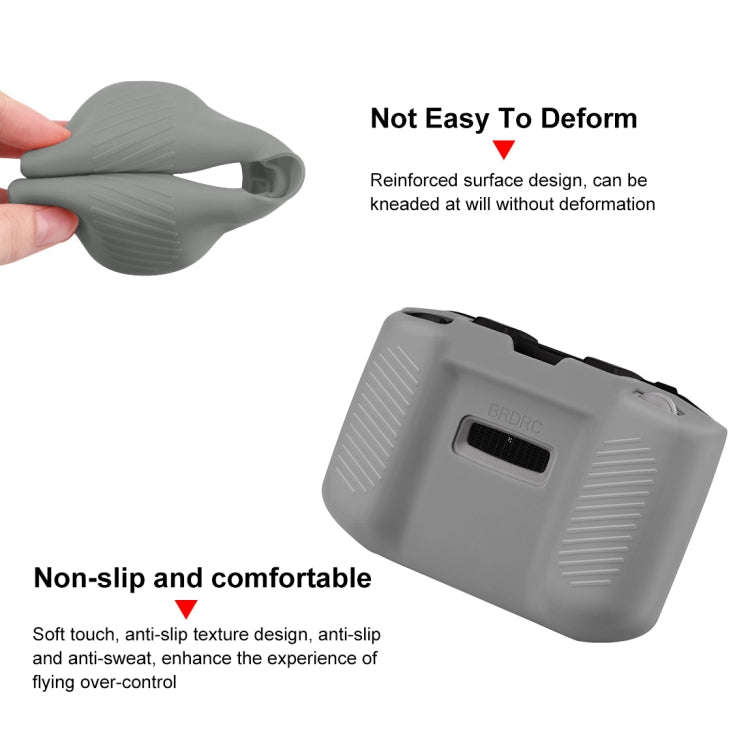 PULUZ Shockproof Anti-scratch Silicone Case with Neck Strap For DJI Neo / Mini 3 / 3 Pro / Mavic ...