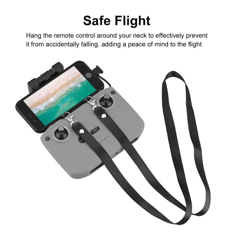 PULUZ Shockproof Anti-scratch Silicone Case with Neck Strap For DJI Neo / Mini 3 / 3 Pro / Mavic ...