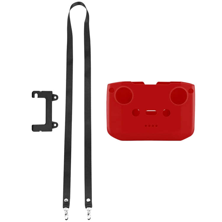 PULUZ Shockproof Anti-scratch Silicone Case with Neck Strap For DJI Neo / Mini 3 / 3 Pro / Mavic ...