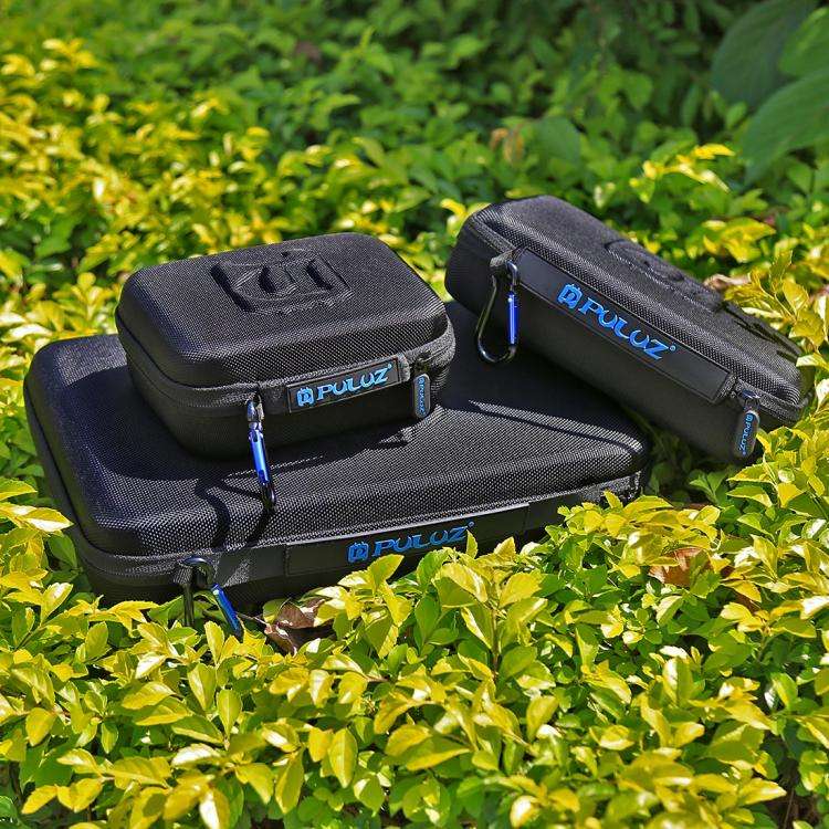 PULUZ Waterproof Carrying and Travel Case for GoPro, DJI Osmo Action and other Sport Cameras Acce...