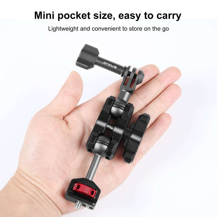 PULUZ Magic Arm Multi-way Ball  Aluminum Alloy Mount (Black)