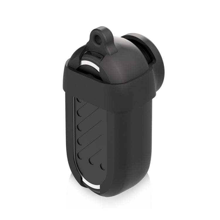 For Insta360 GO 3 PULUZ Camera Silicone Case with Lens  Cover (Black)