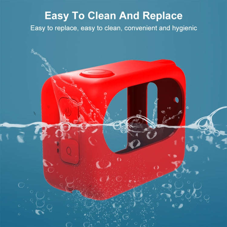 For Insta360 GO 3 / GO 3S PULUZ Camera Charging Case Silicone Case (Red)