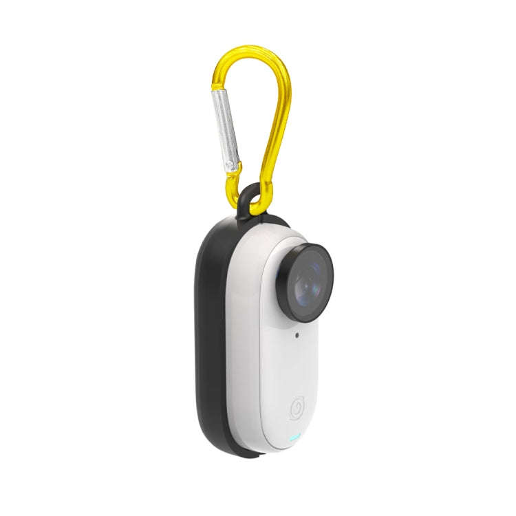 For Insta360 GO 3 / GO 3S PULUZ Body Magnetic Plastic Protective Frame Cage with Carabiner (Black)