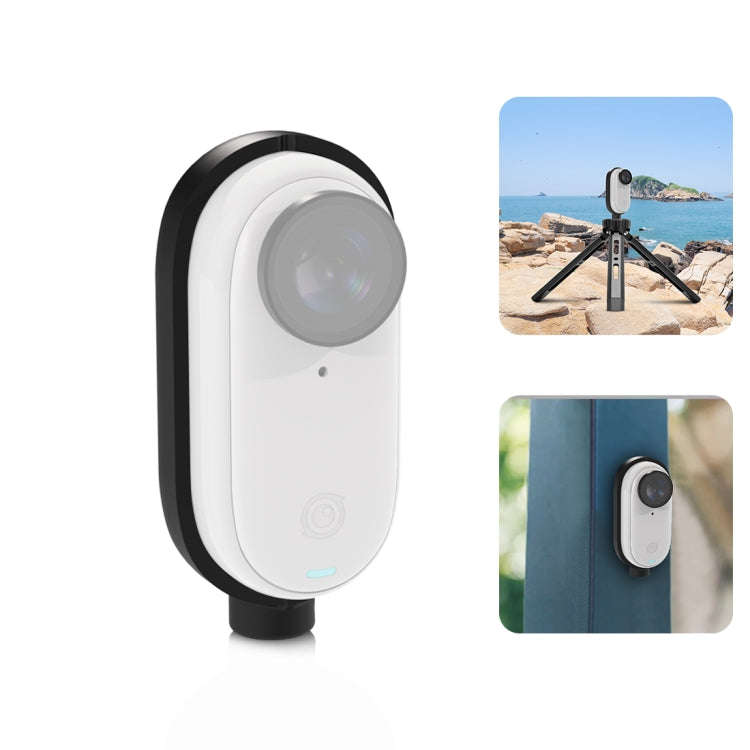 For Insta360 GO 3 / GO 3S PULUZ Body Magnetic Plastic Protective Frame Cage (Black)
